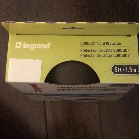 Legrand Cord Protector 5 Ft / 1.5m Brown - Picture 2 of 4